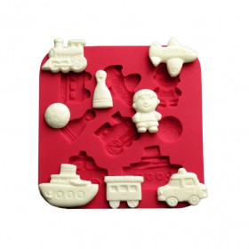 Силиконов калъп "Бебешки превозни средства"